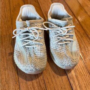 Adidas Yeezy Boost 350 Off-White Knit Sneakers